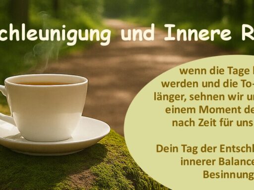Besinnungtag - Innehalten, aufatmen, neu starten
